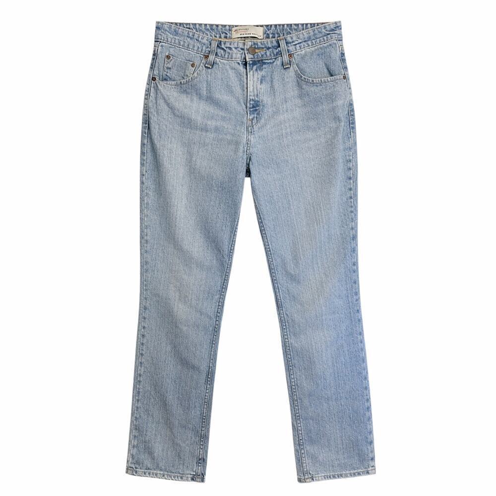 Levi Strauss Jeans Womens 8 Long Blue Mid-Rise Bootcut Western 30 x 33 Stretch